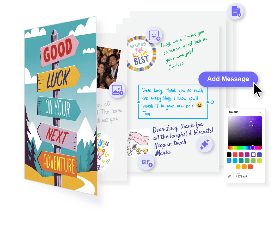 Customise your ecard